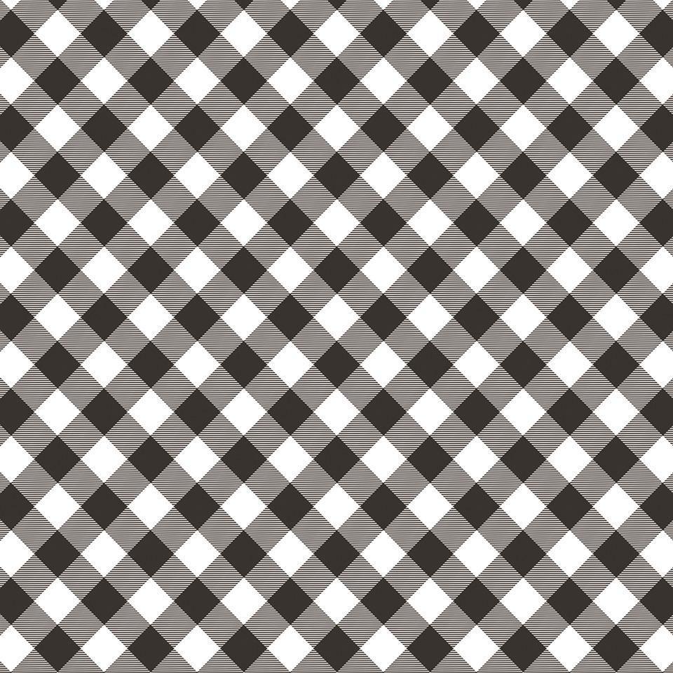 Poppie Cotton Prairie Sisters Grey Gingham - Sew Much
