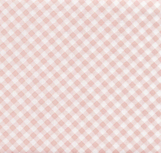 Poppie Cotton Prairie Sisters Pink Gingham - Sew Much