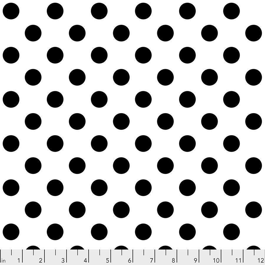 Tula Pink Linework Free Spirit Fabrics Pom Poms Paper PWTP118.PAPER - Sew Much